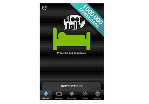 Гаджети для сну - Sleep Talk Recorder розповість про вашому сні