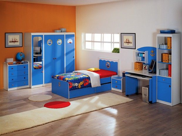 Різні стилі оформлення дитячої кімнати для хлопчика